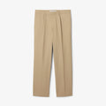Lacoste Cotton Gabardine Pleat Front Chino Pants