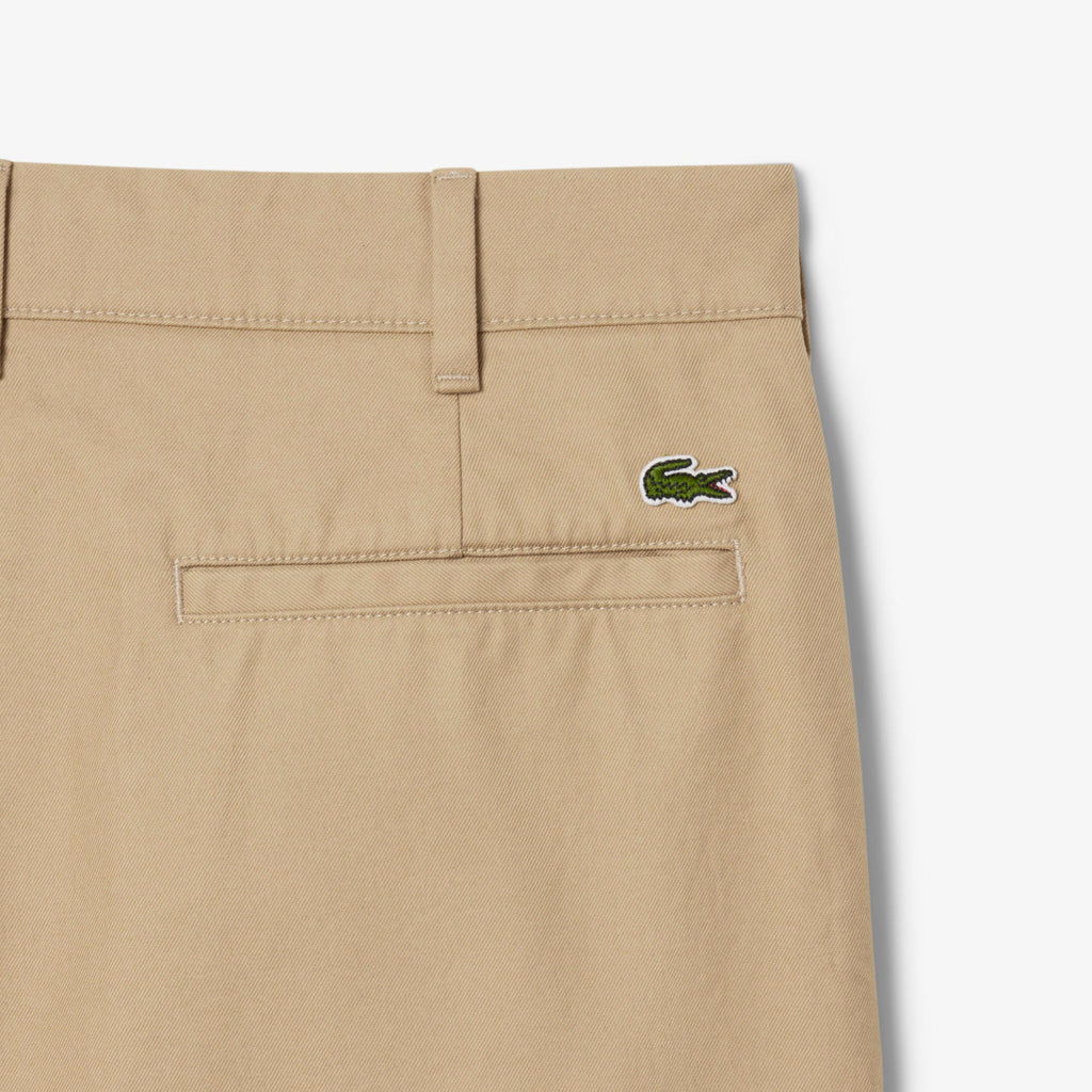Lacoste Cotton Gabardine Pleat Front Chino Pants - view 3