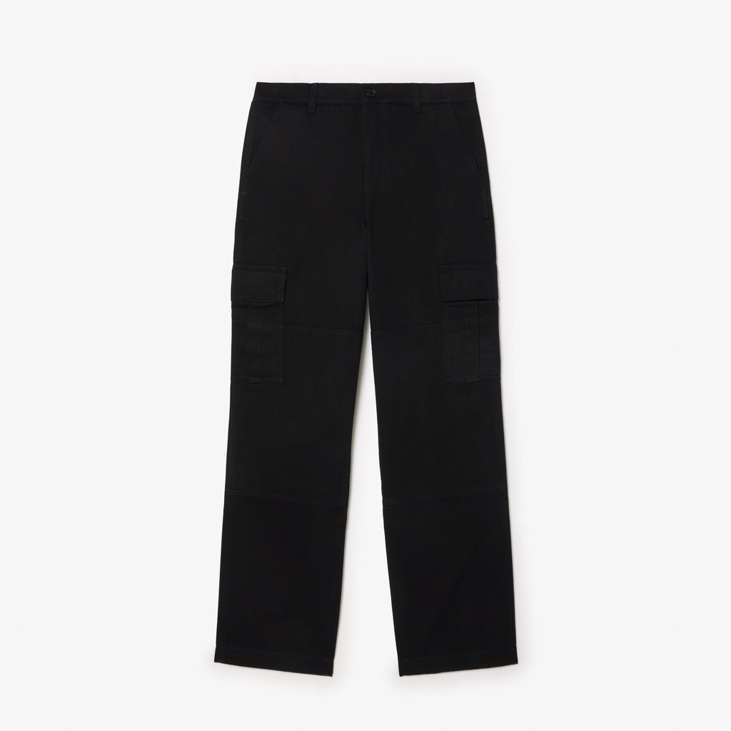 Lacoste Straight Cut Cotton Cargo Pants