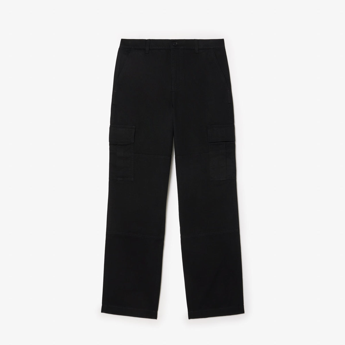 Lacoste Straight Cut Cotton Cargo Pants