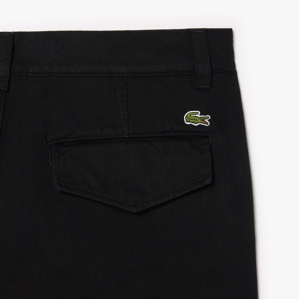 Lacoste Straight Cut Cotton Cargo Pants - view 3