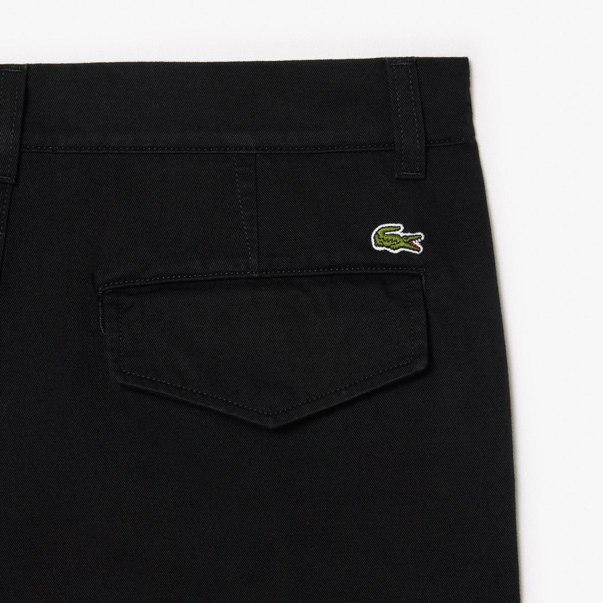 Lacoste Straight Cut Cotton Cargo Pants - view 3