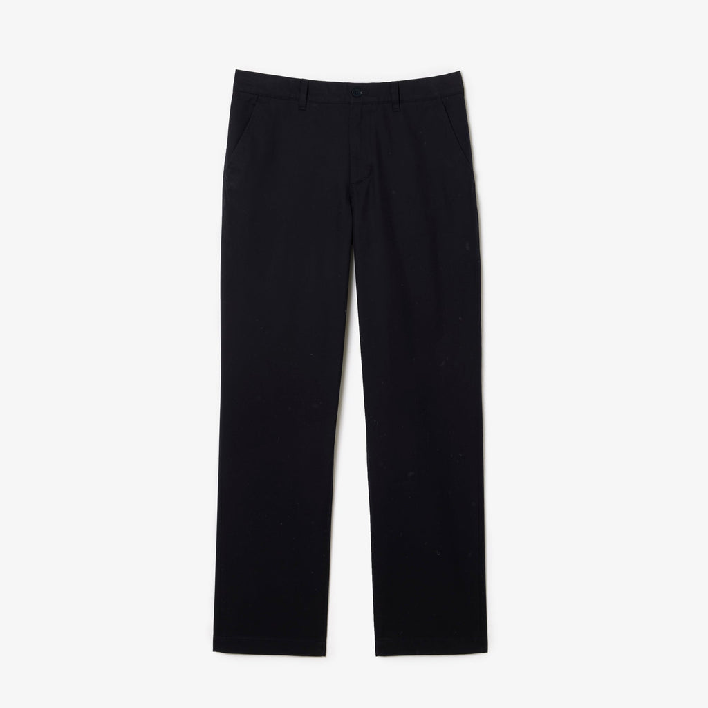 Lacoste Straight Fit Cotton Twill Chinos