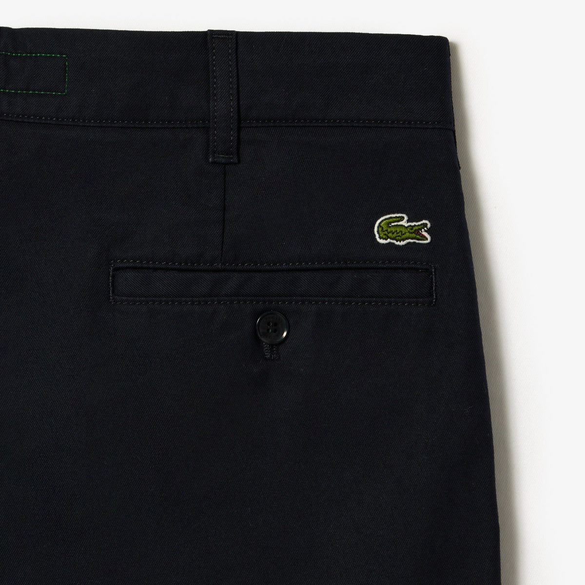 Lacoste Straight Fit Cotton Twill Chinos - view 3