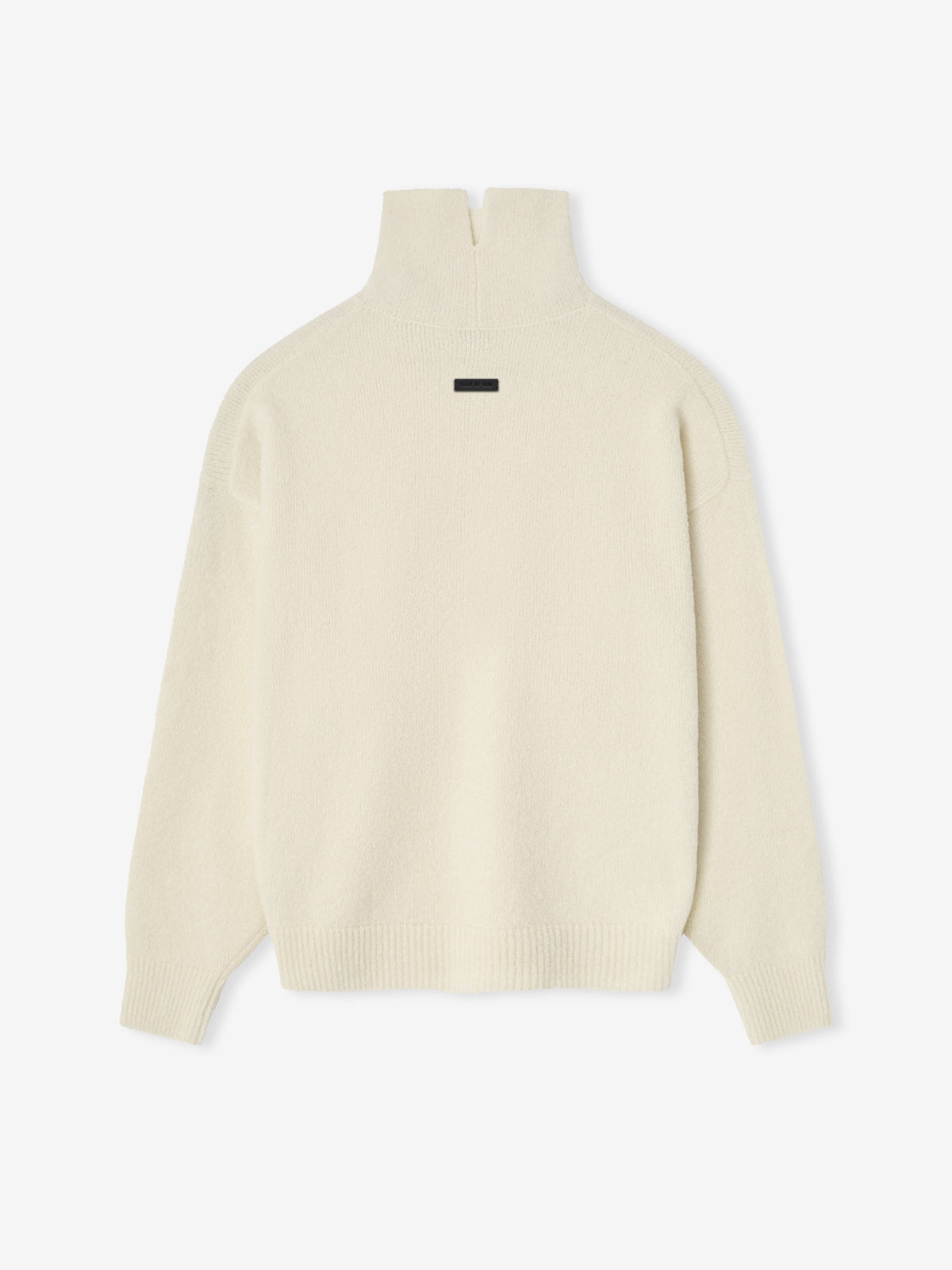 Wool Split High Neck Sweater