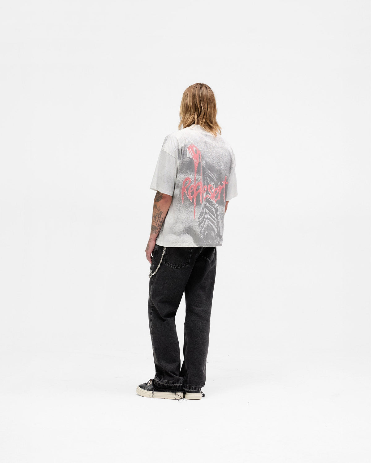 Represent X Iron Maiden Killers T-Shirt - Flat White