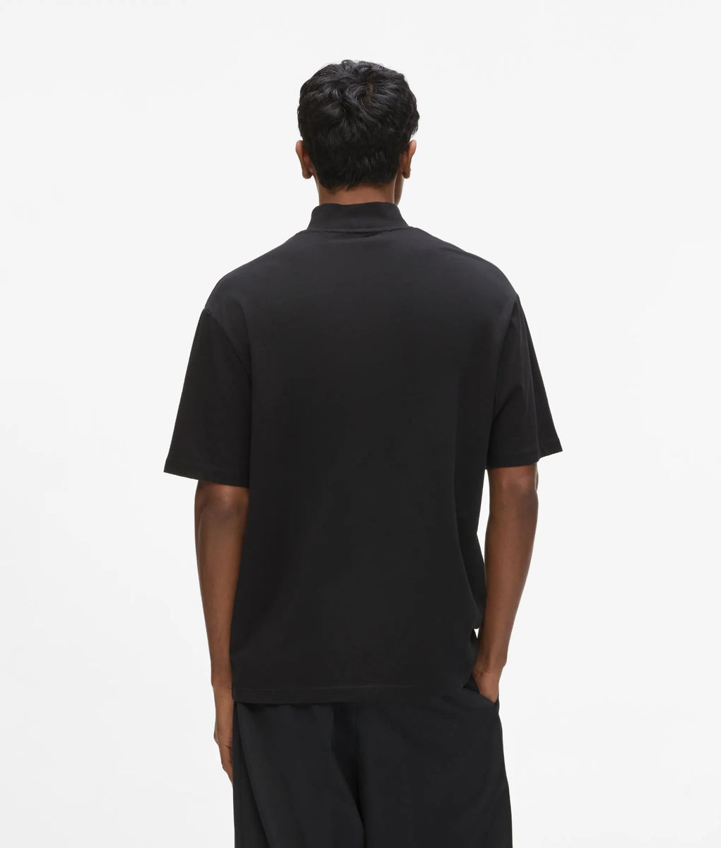 Mock-neck T-shirt