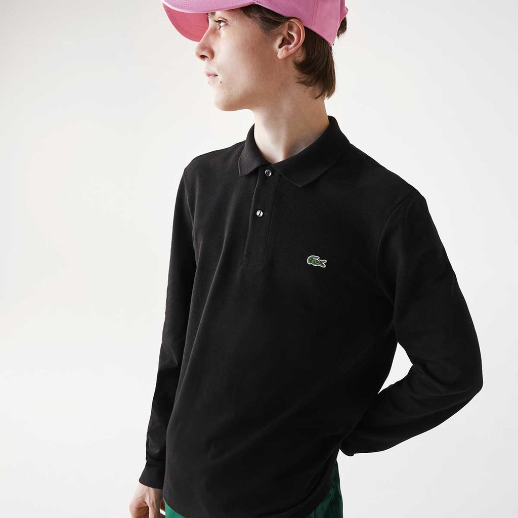 Long-Sleeve Classic Fit L.12.12 Polo Shirt