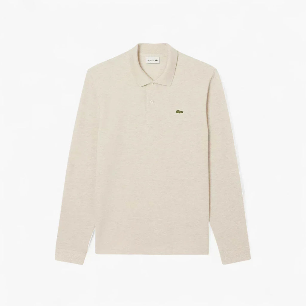 Classic Fit Long Sleeved L.12.12 Polo Shirt