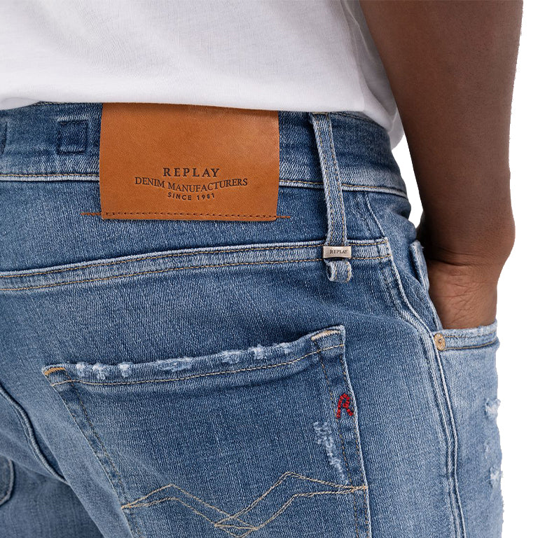 Replay Mickym Slim Tapered Fit Jeans