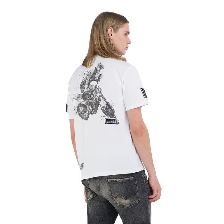 Replay Ride Hard Badges T-Shirt