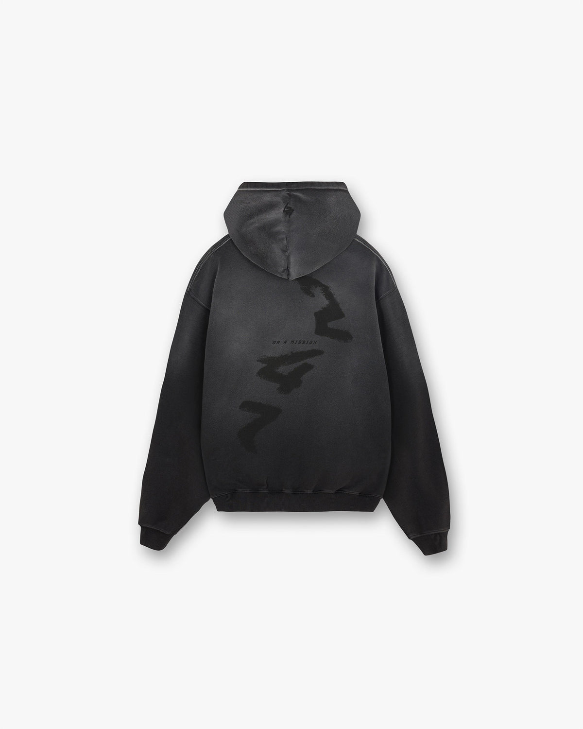 247 Motion Oversized Hoodie  - Black