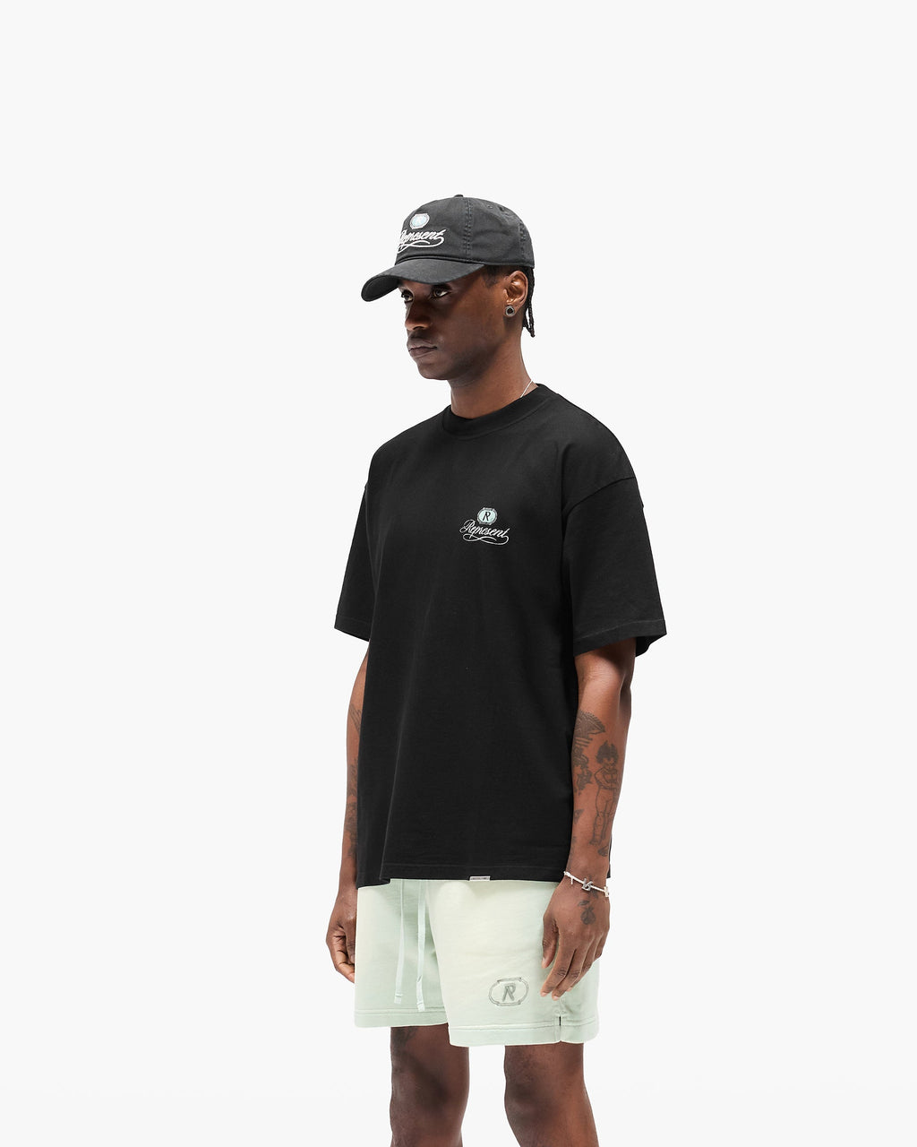 Grand Vintage Hand Drawn T-Shirt - Jet Black