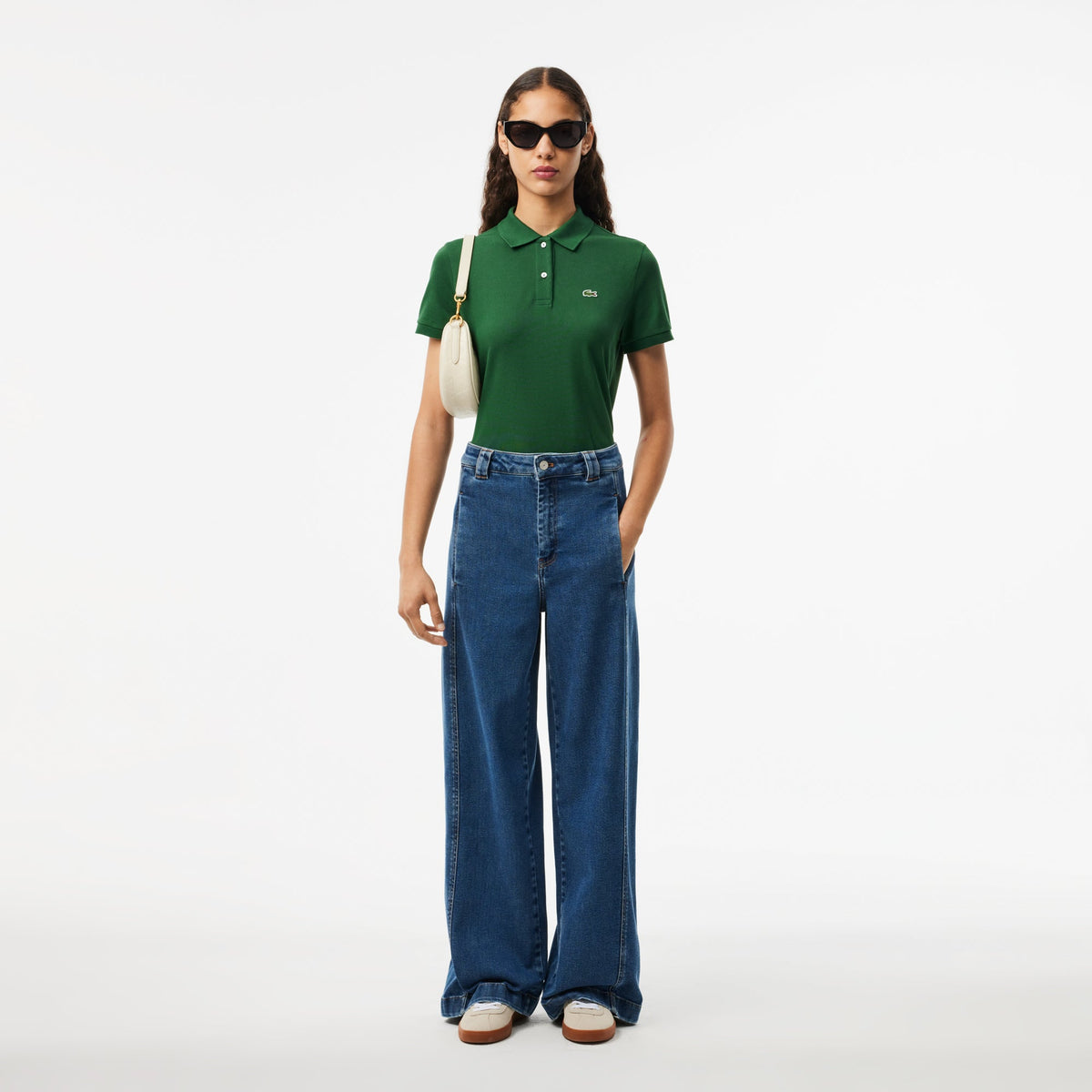 Lacoste Regular Fit Supple Petit Piqué Polo Shirt - view 2