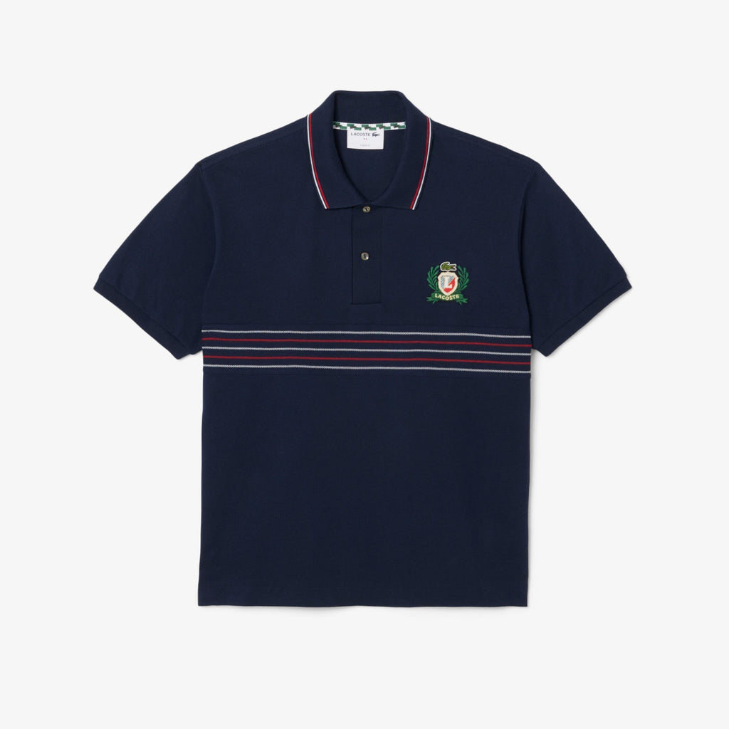 Lacoste Classic Fit L.12.12 Embroidered Shield Polo Shirt