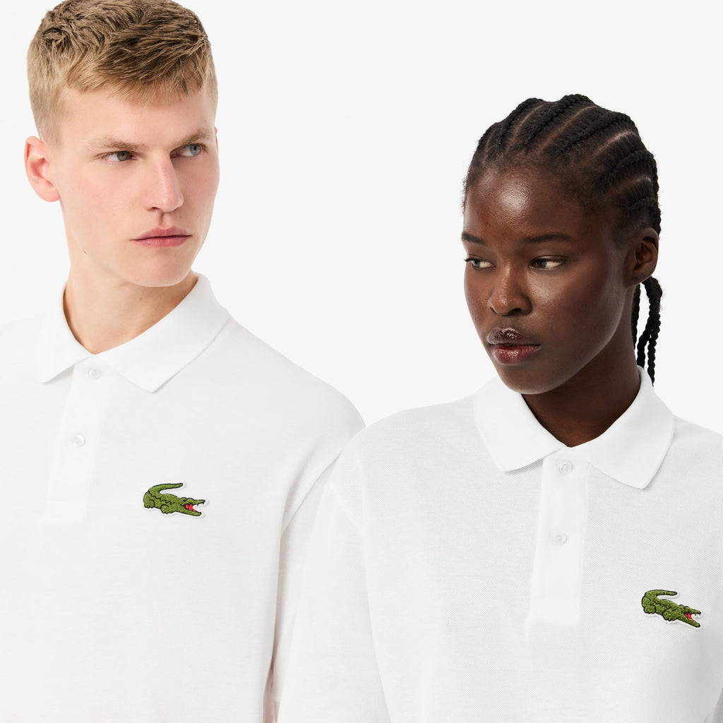Lacoste Original L.12.12 Loose Fit Polo Shirt With Badge - view 3