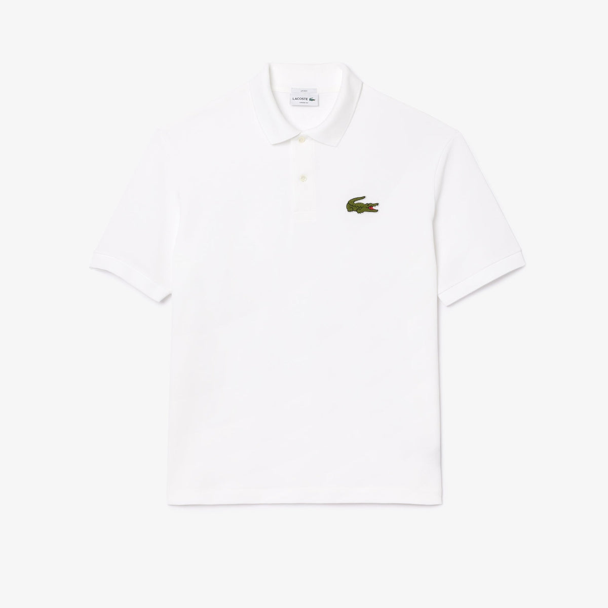 Lacoste Original L.12.12 Loose Fit Polo Shirt With Badge - view 5