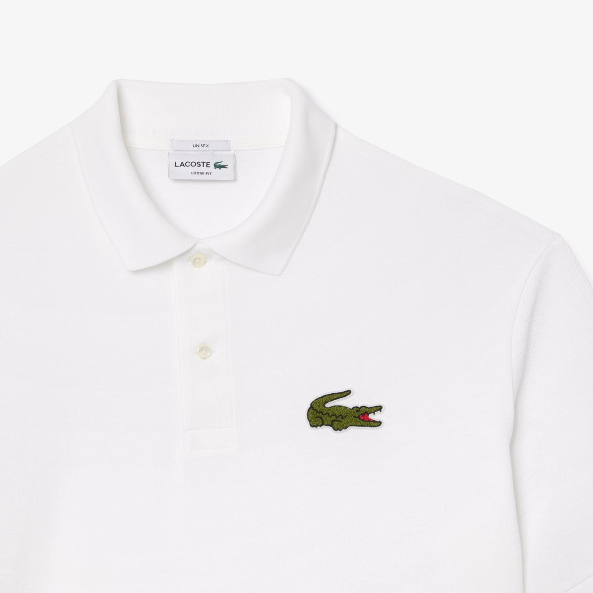 Lacoste Original L.12.12 Loose Fit Polo Shirt With Badge - view 6