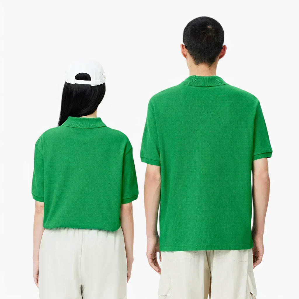 Loose Fit L.12.12 Piqué Badge Polo Shirt