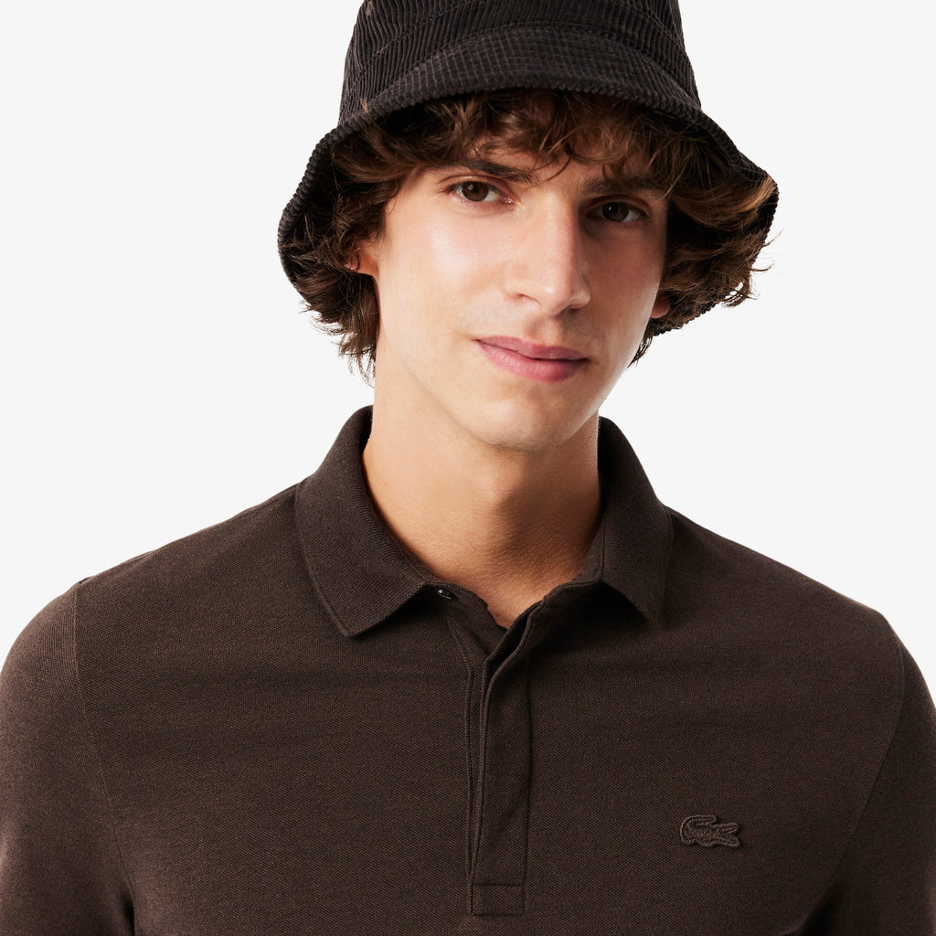 Lacoste Regular Fit Paris Stretch Piqué Polo Shirt - view 3