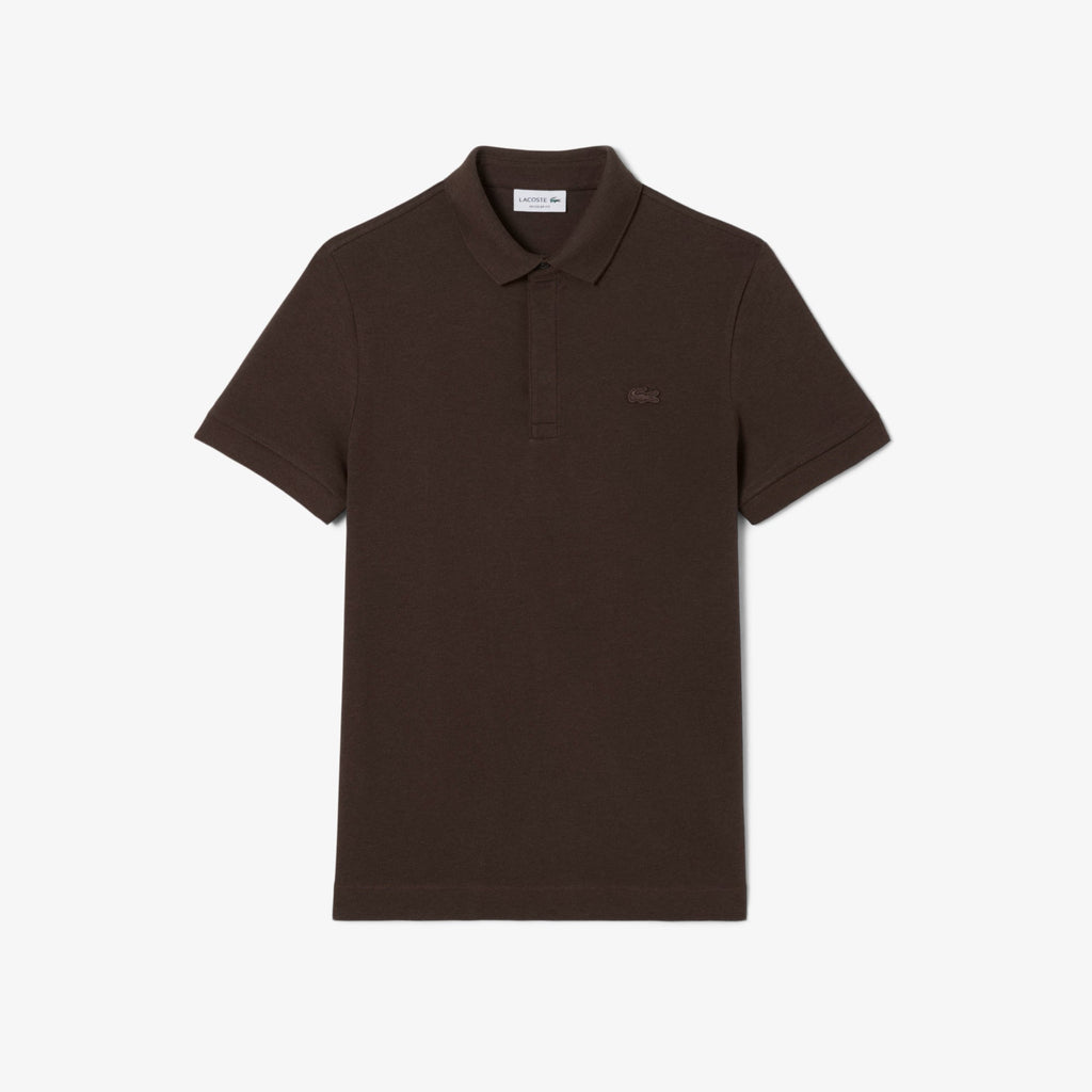Lacoste Regular Fit Paris Stretch Piqué Polo Shirt - view 5