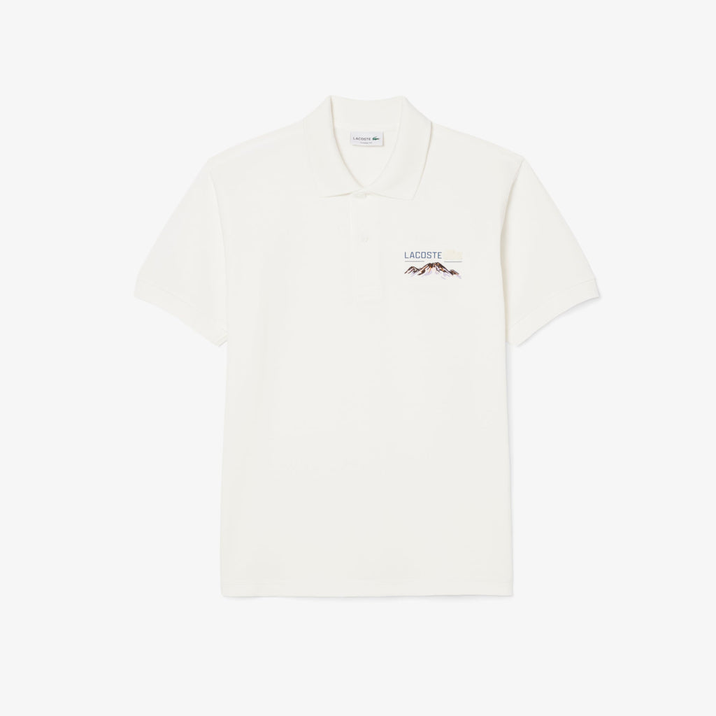 Lacoste Classic Fit Embroidered Motif Piqué Polo Shirt - view 5