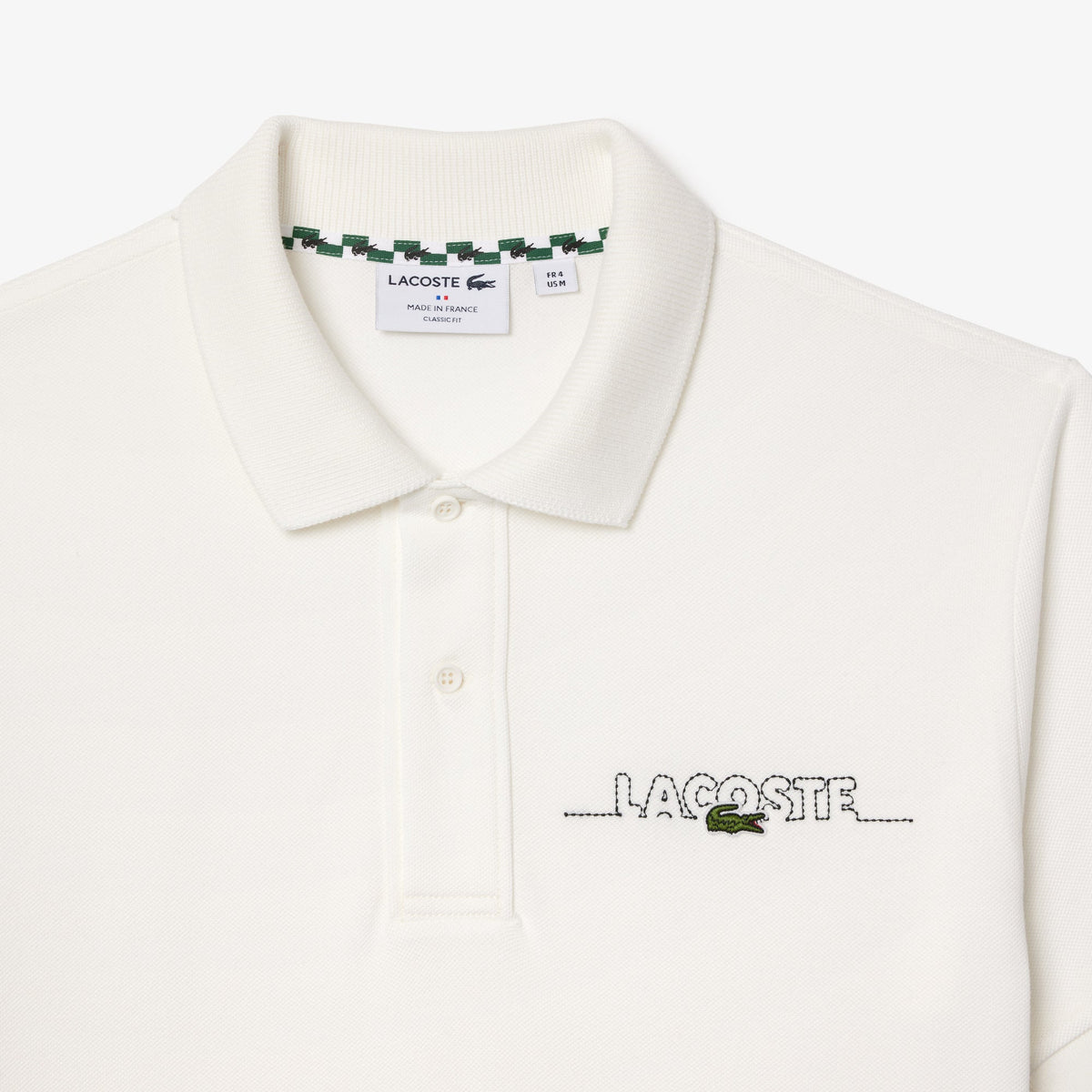 Original L.12.12 Lacoste wording French Made Polo Shirt Shirt - view 6