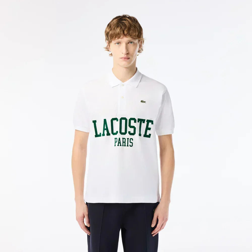 Lacoste Original l.12.12 lacoste flocked piqué polo shirt