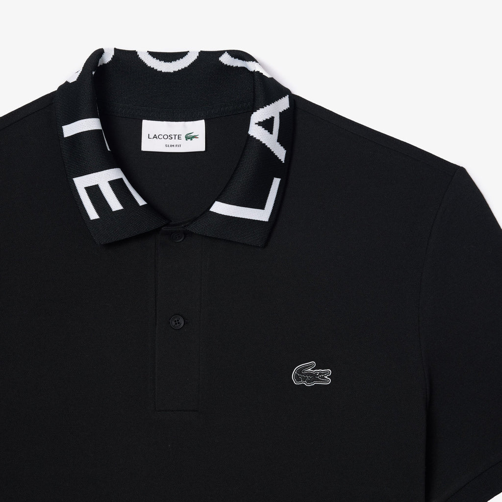 Lacoste Movement Jacquard Collar Polo - view 2
