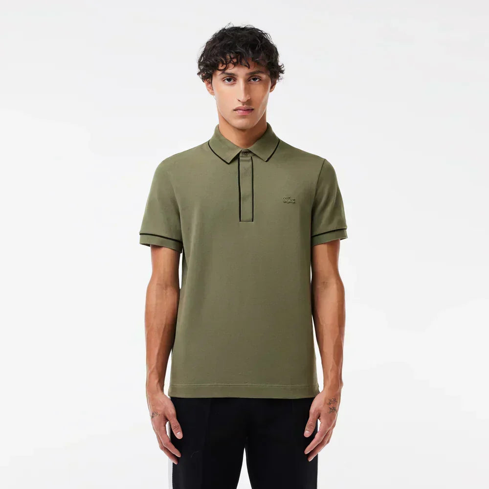 Lacoste Regular fit paris stretch piqué polo shirt