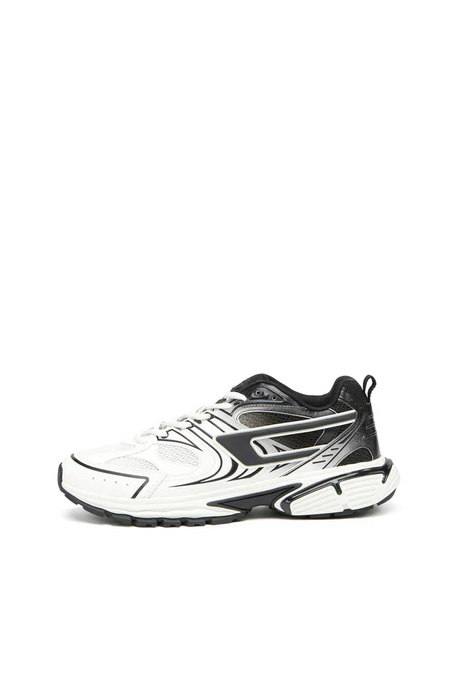 S-Serendipity-Mesh sneakers with hologram overlays