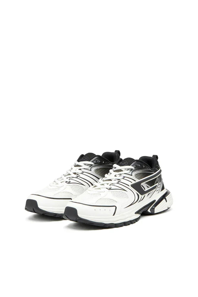 S-Serendipity-Mesh sneakers with hologram overlays