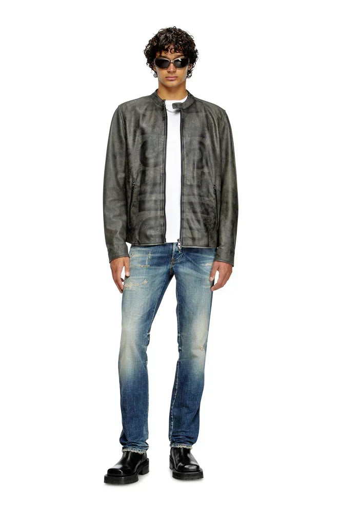 T-shirt in mercerised cotton