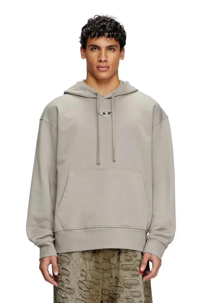 Diesel Hoodie with metallic logo