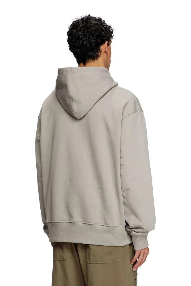 Diesel Hoodie with metallic logo - view 2