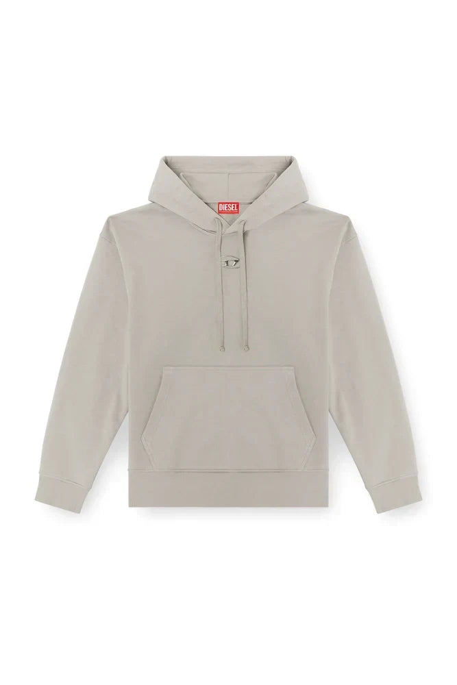 Diesel Hoodie with metallic logo - view 4