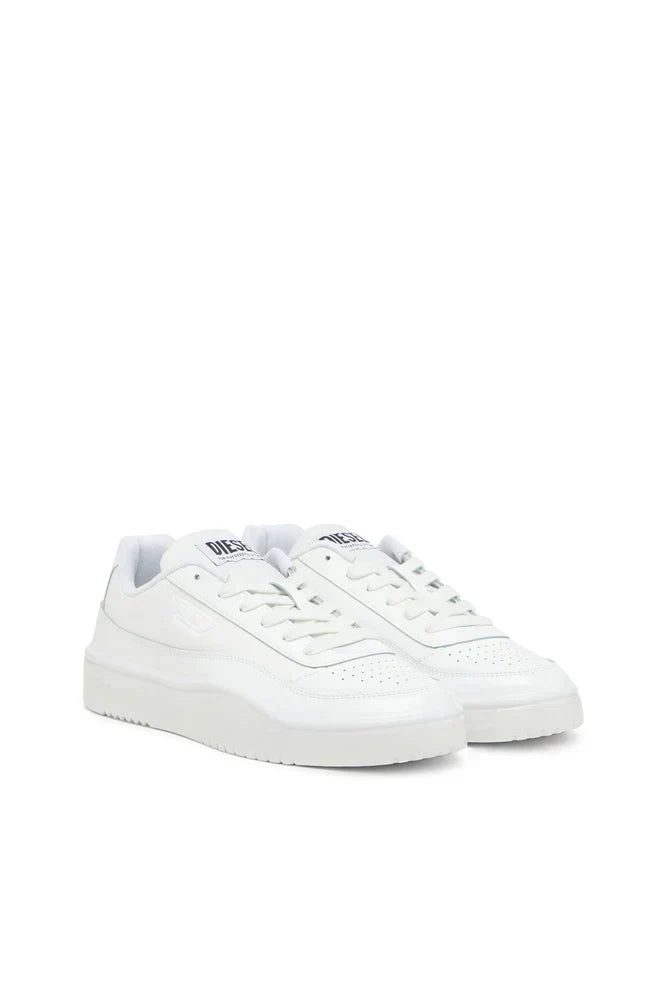 S-Tracker-D-Silicone-dipped leather sneakers