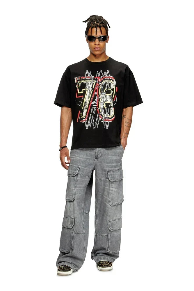 T-shirt with 78 print