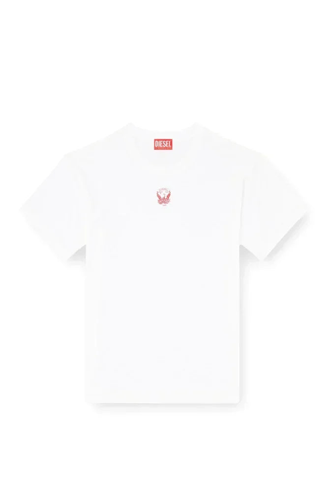 Sweatshirt with embroidered phoenix