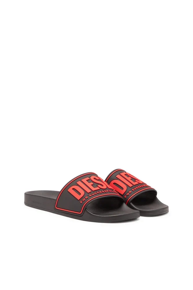 Diesel Sa-Mayemi-Pool slides with 3D logo - view 2