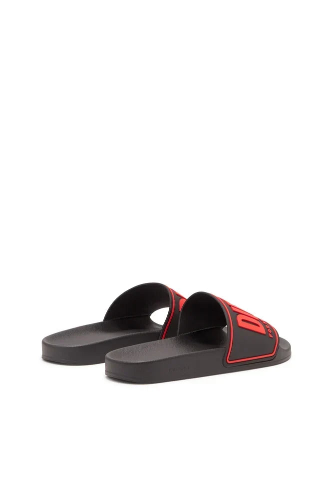 Diesel Sa-Mayemi-Pool slides with 3D logo - view 3