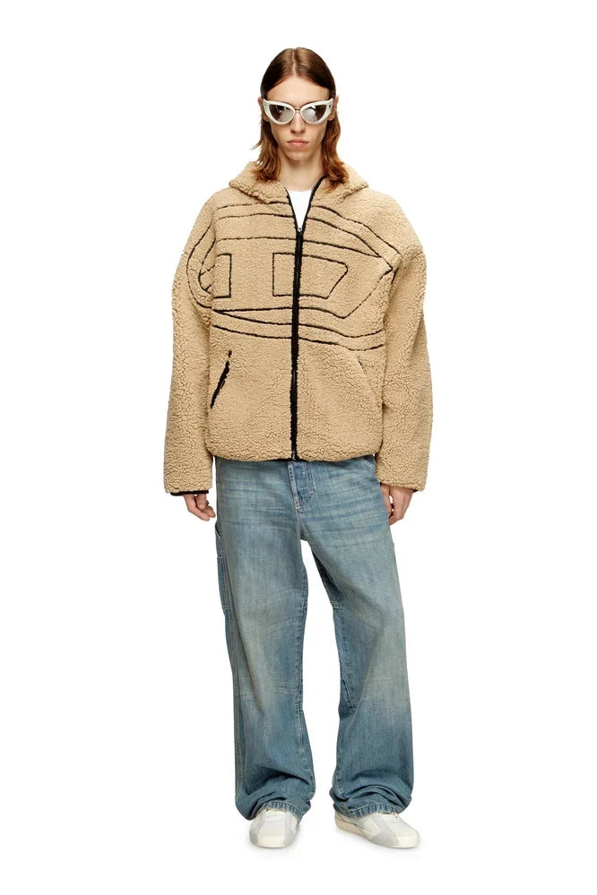Diesel Teddy hoodie sweatshirt - view 4