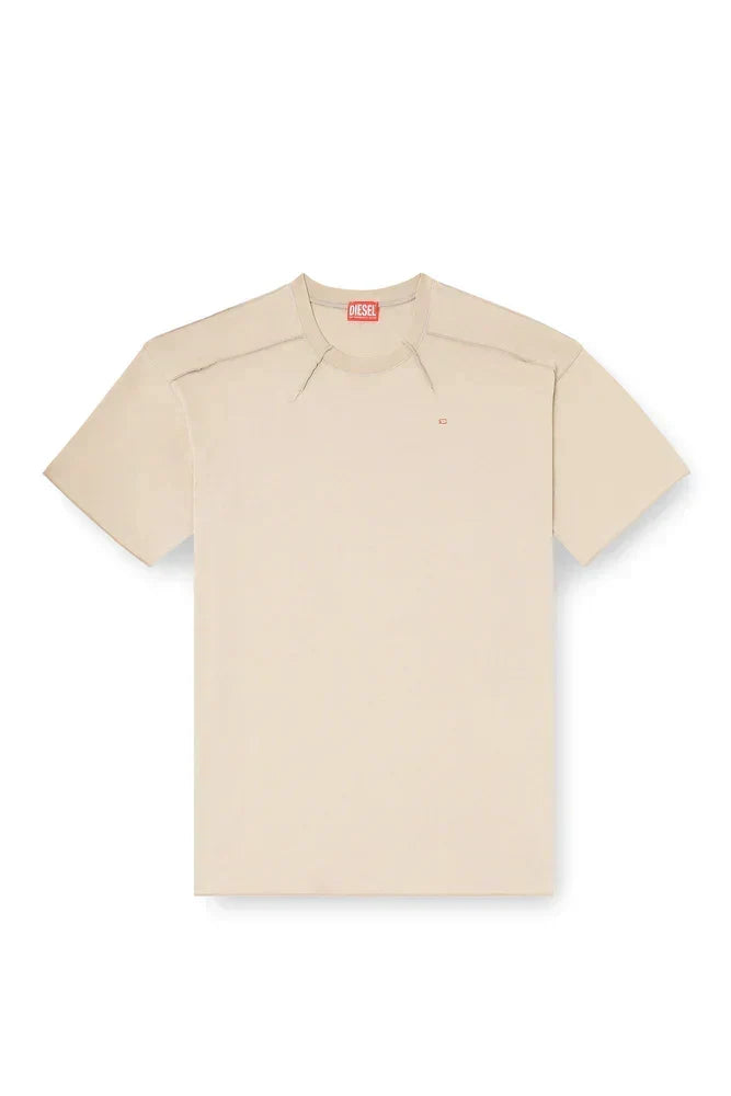 Cotton T-shirt with micro embroidery