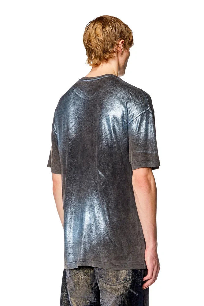 Diesel Faded metallic T-shirt - view 2