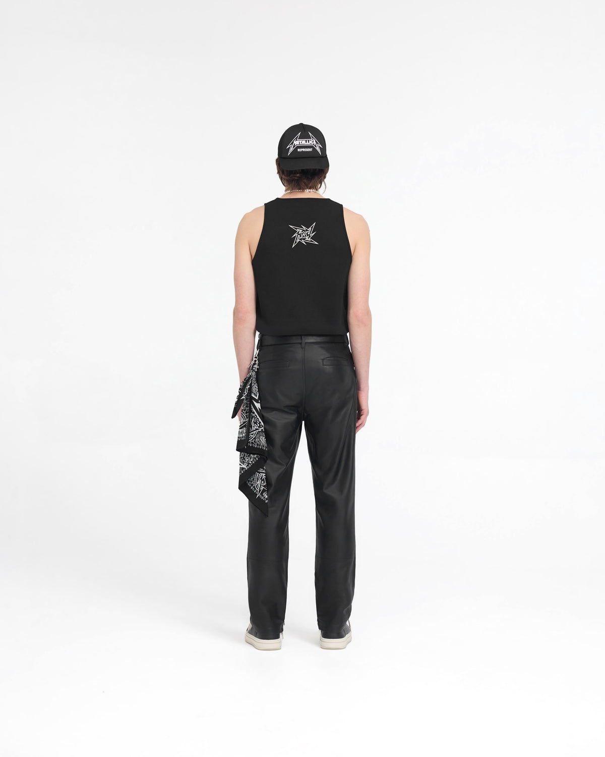 Represent X Metallica Local Crew Vest - Jet Black