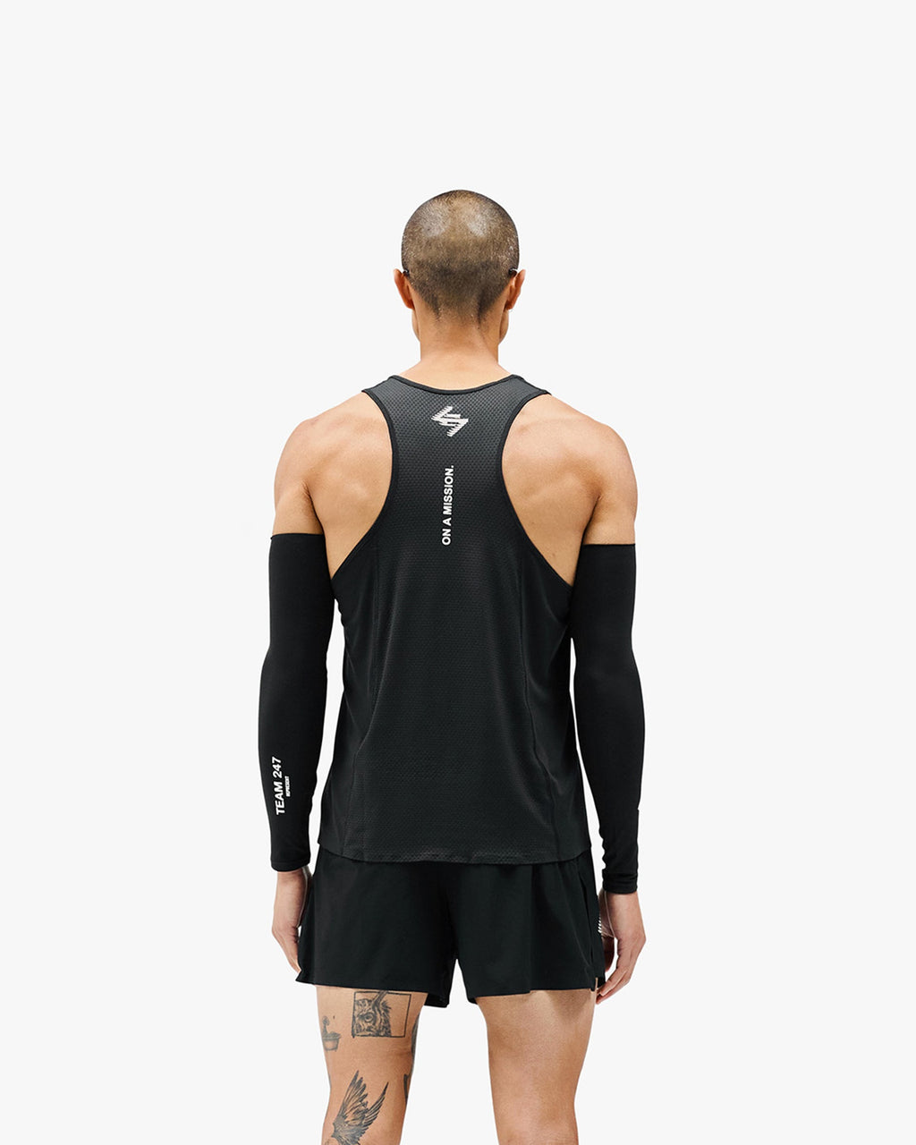 247 Manchester Singlet - Black