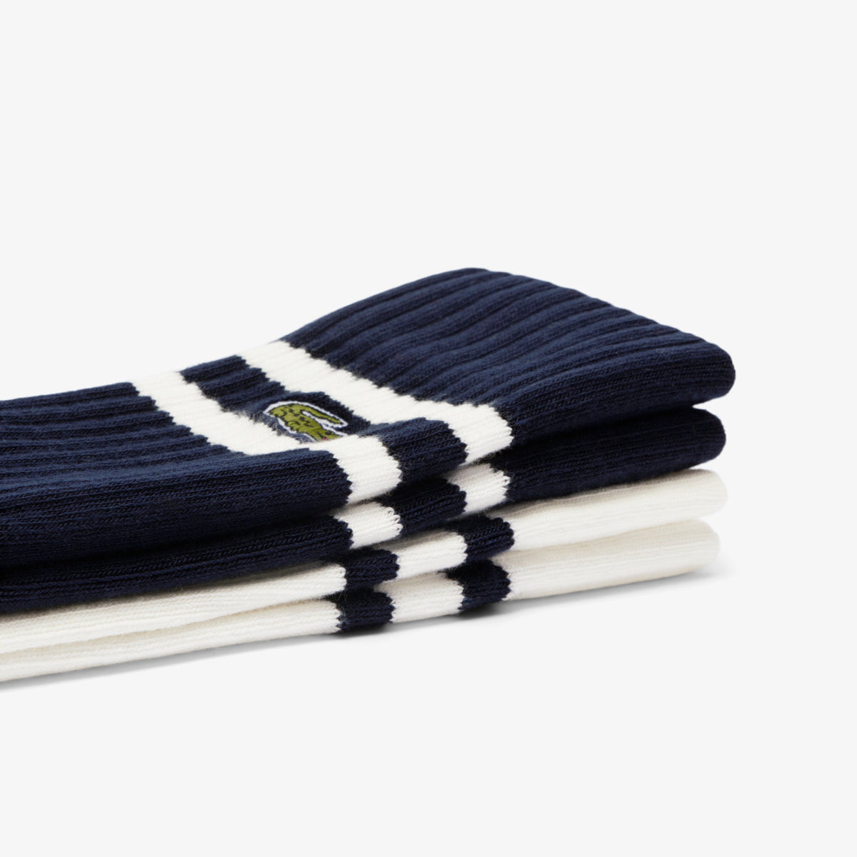 Lacoste Ribbed Cotton Socks - view 3