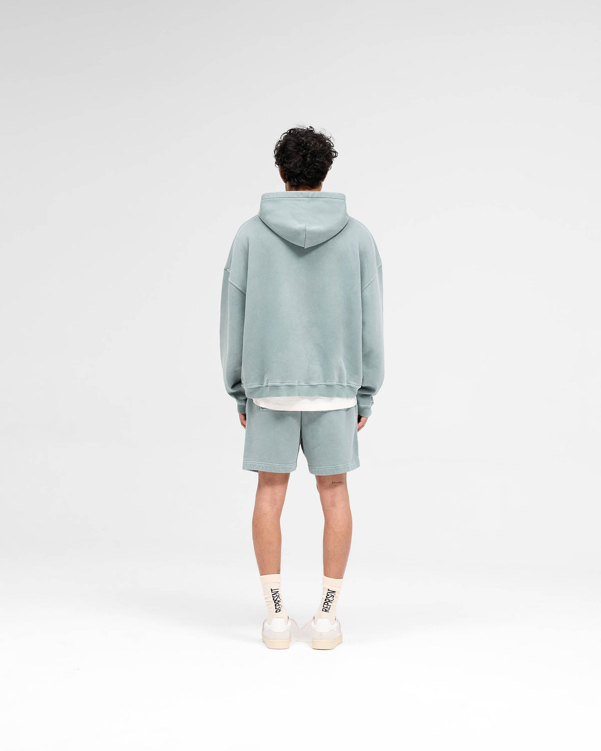 Rep Applique Hoodie - Forest Green