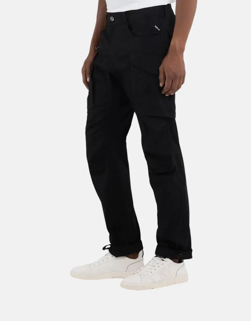 Replay Cargo Pants Black