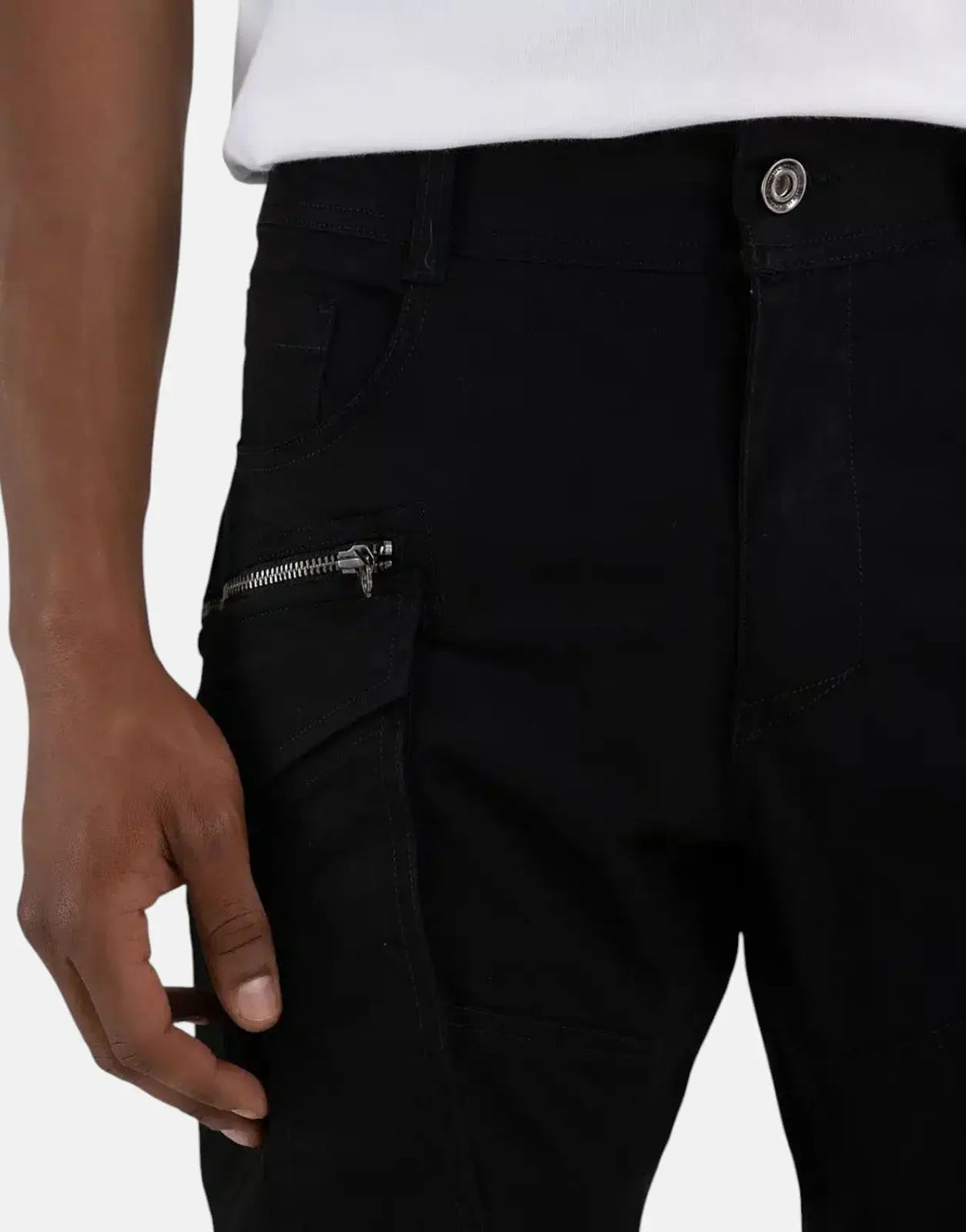 Replay Cargo Pants Black